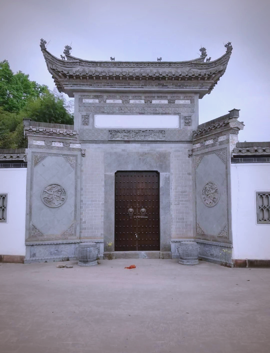 徽派建筑中的多样门楼设计