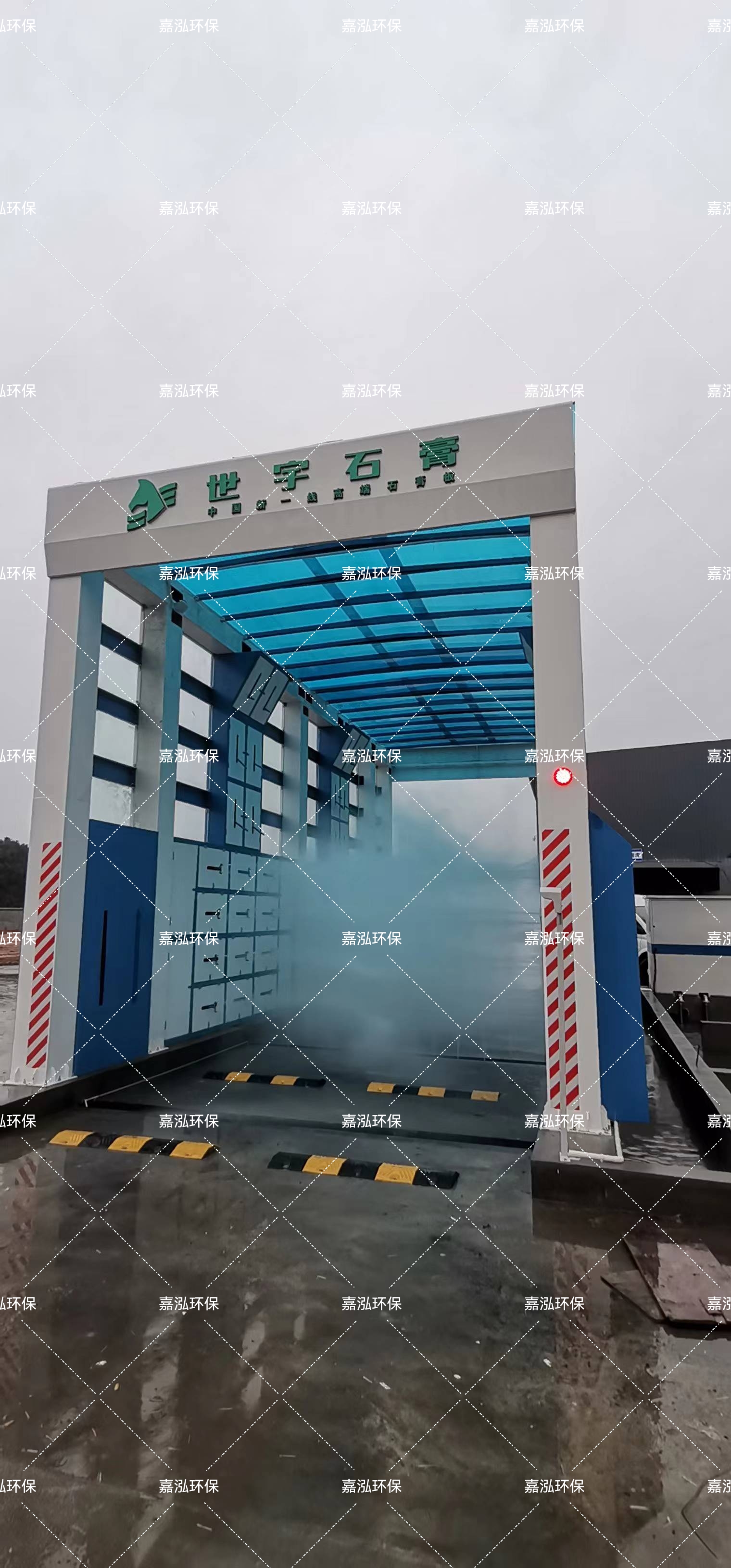 定制加长13米龙门洗车机,你想要的嘉泓都有