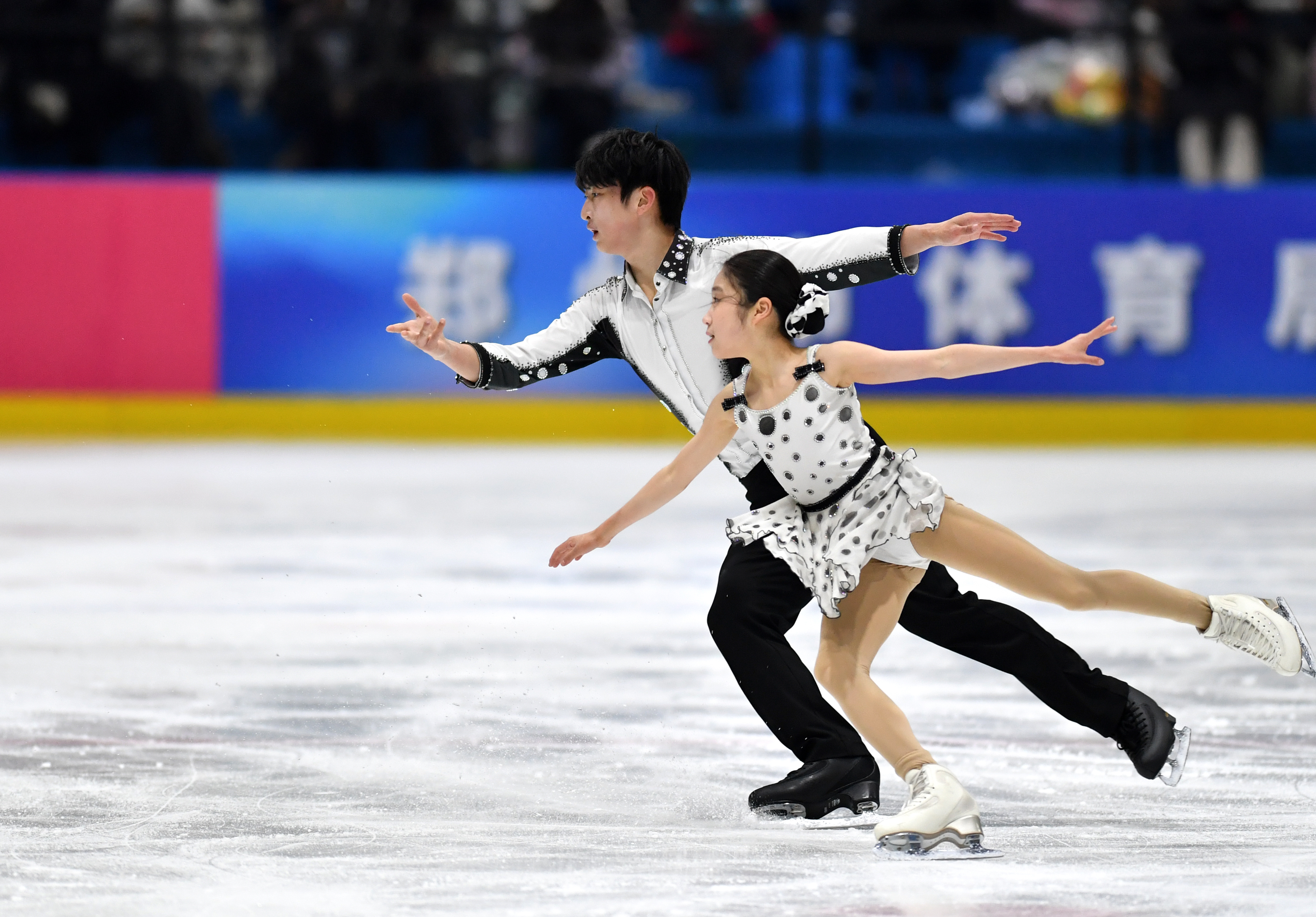 花样滑冰全国冠军赛:双人滑短节目赛况