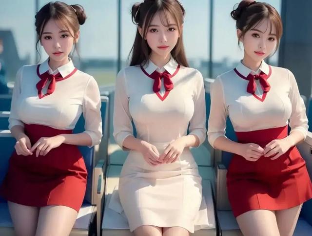 ai绘画——空姐的魅力