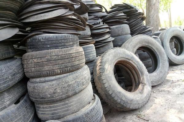 旧轮胎多少钱一吨 旧轮胎粉碎橡胶多少钱一吨