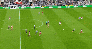 英超阿森纳客场2-1逆转纽卡斯尔联_英超-恩内瓦里破门萨利巴送点 阿森纳1-1布莱顿_梅里诺补时绝杀