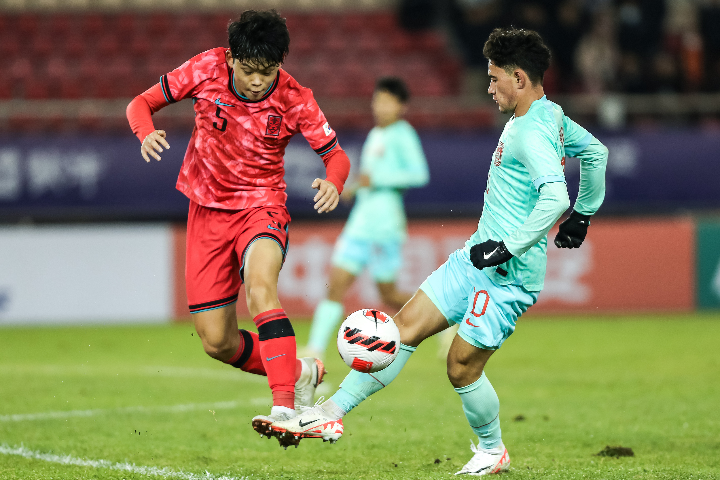 u17亚洲杯预选赛中国队憾平韩国,位列小组第二大概率出线