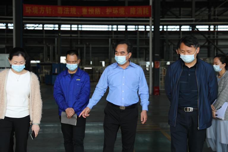 常利民走访金鸿顺,英利等汽车零部件企业