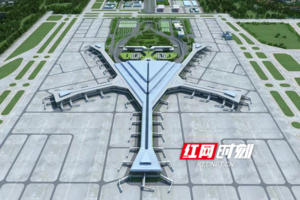 黄花机场改扩建工程t3航站楼项目迎来重大进展