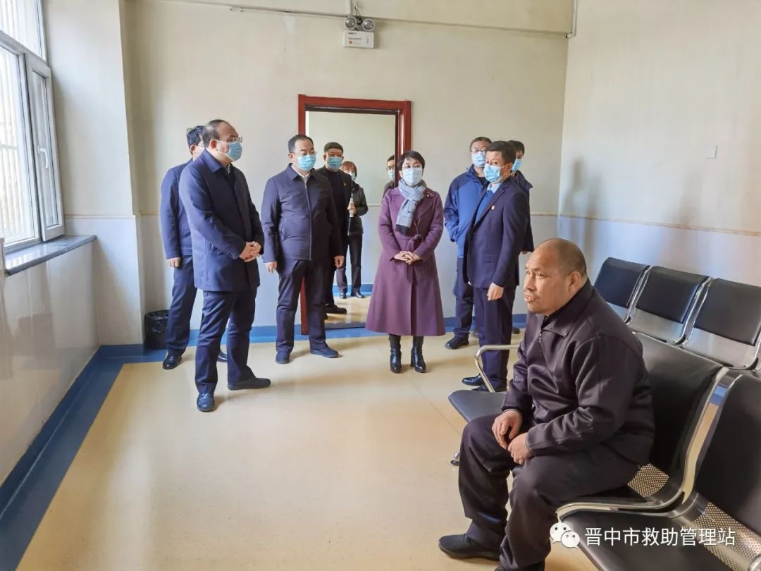 省民政厅副厅长宋海兵督查我站未成年人保护工作