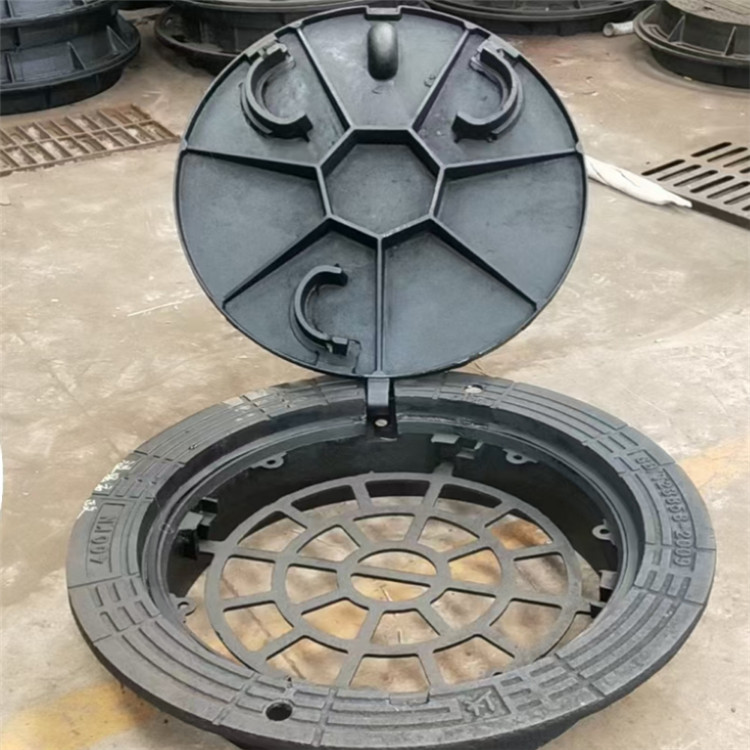 重型d400倒承式防沉降五防井盖