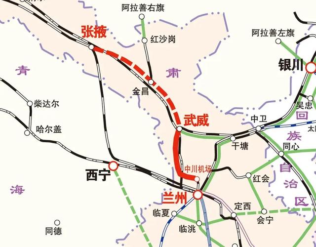 临夏火车路线图图片