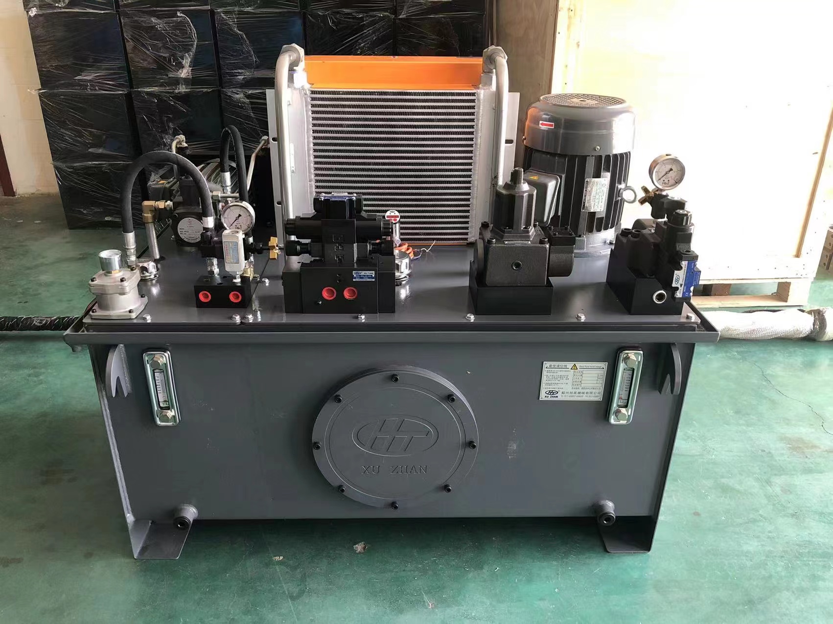 磨床液压系统液压站