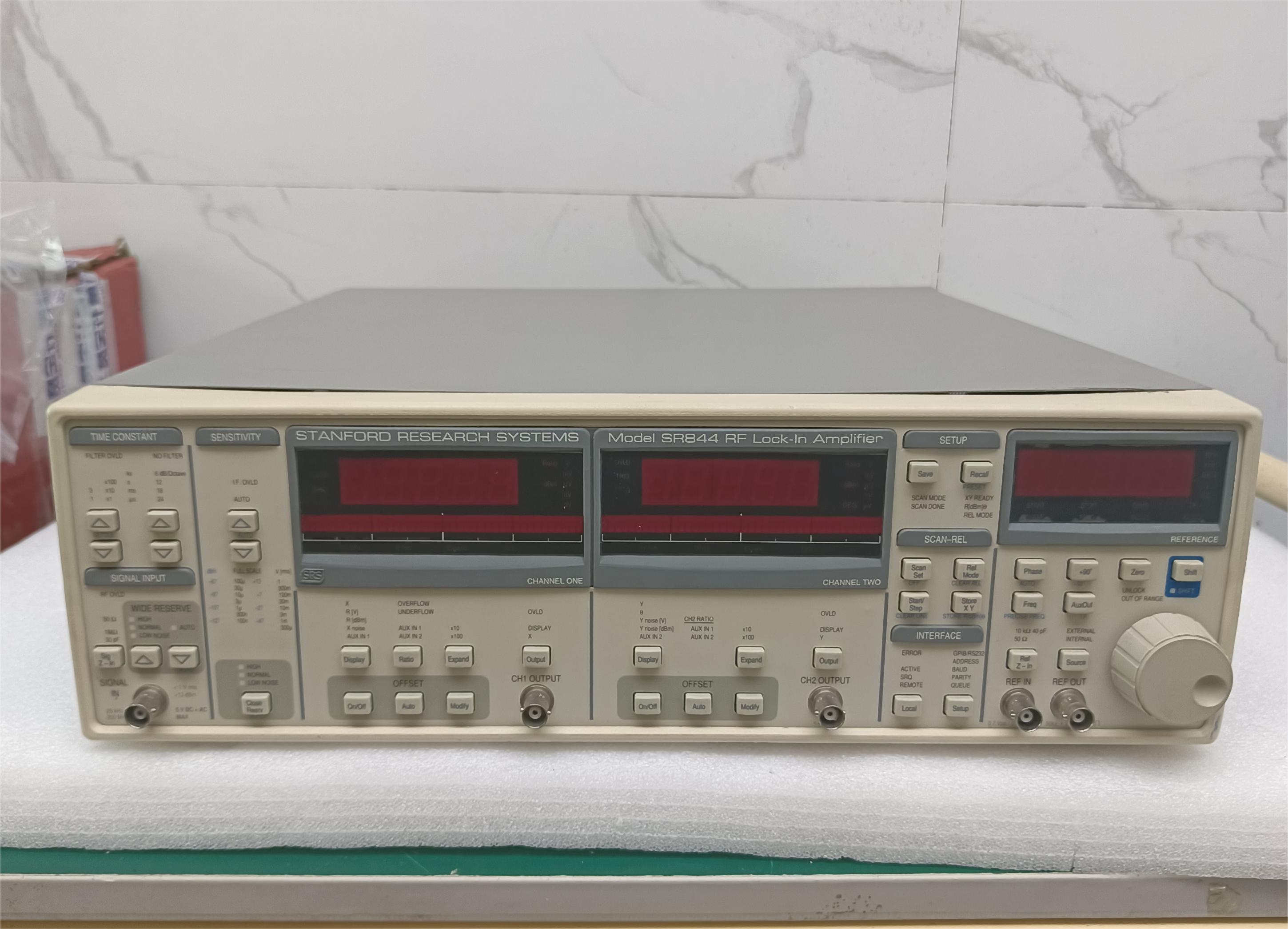 斯坦福sr844锁相放大器25khz - 200 mhz