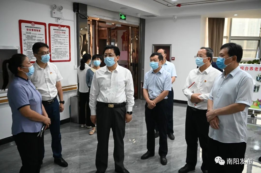 朱是西调研社区居家养老服务体系建设时强调:让老年人过上更有品质的