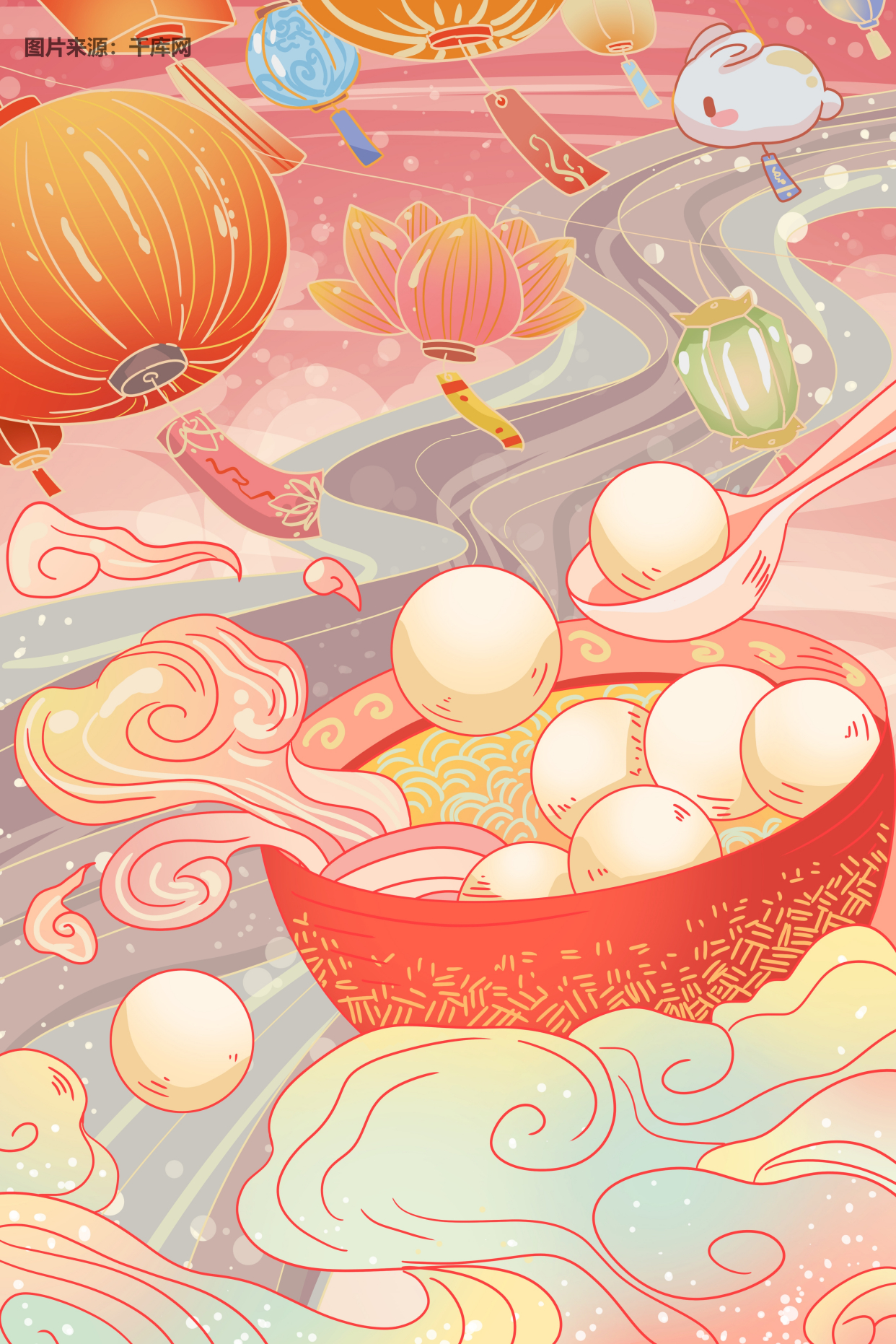 适合元宵节发的文案和图片