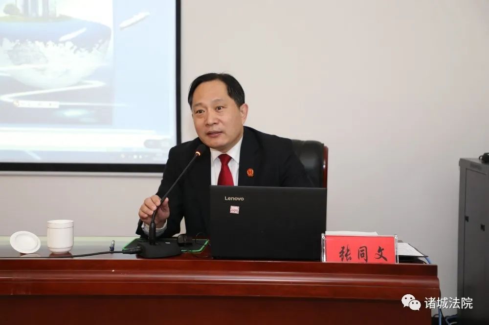 诸城法院在当地政法委支持下,积极推进全市诉源治理