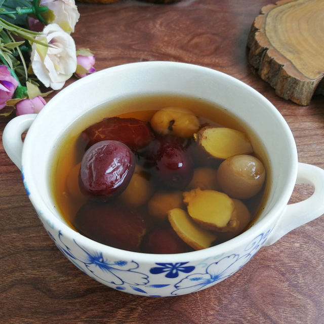 桂圆姜枣茶,补血益气,驱寒暖胃