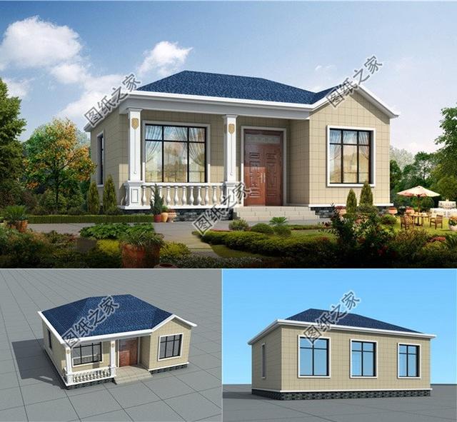 单层小别墅,恬静悠闲的美好