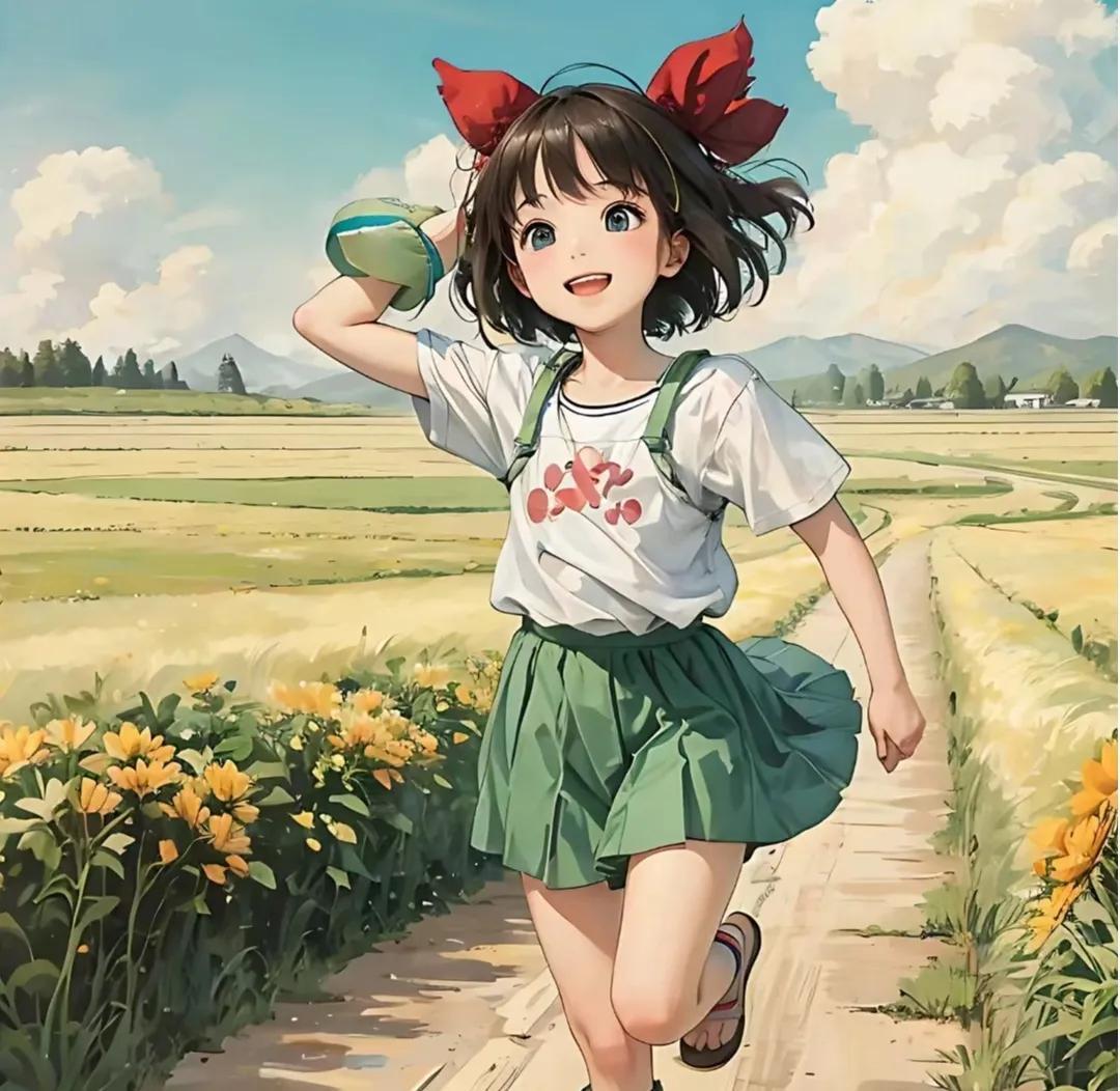 卡通动漫头像,好几种风格的的萌妹子