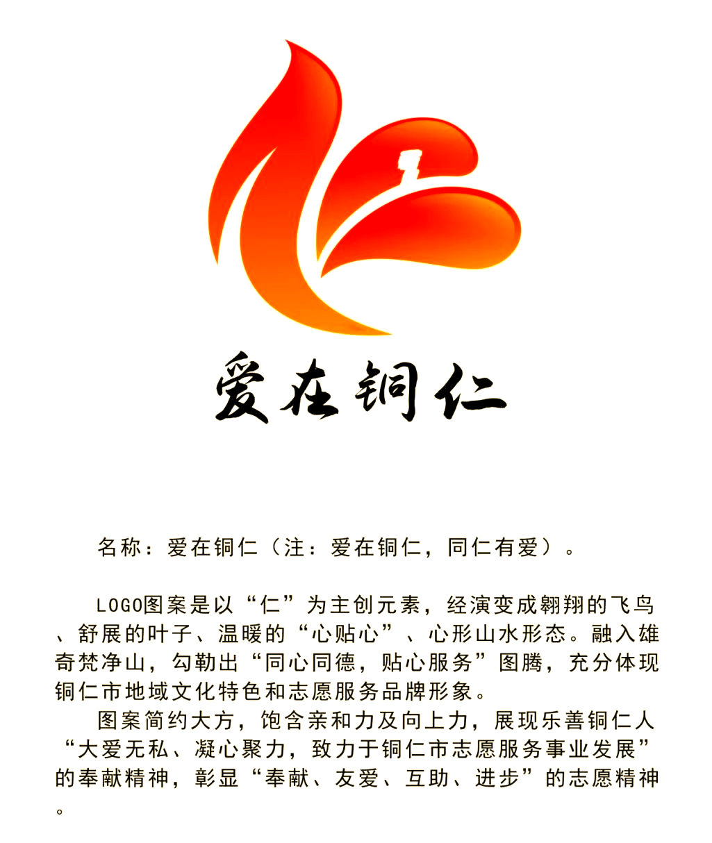 铜仁市新时代志愿服务品牌名称及logo设计入围作品公示