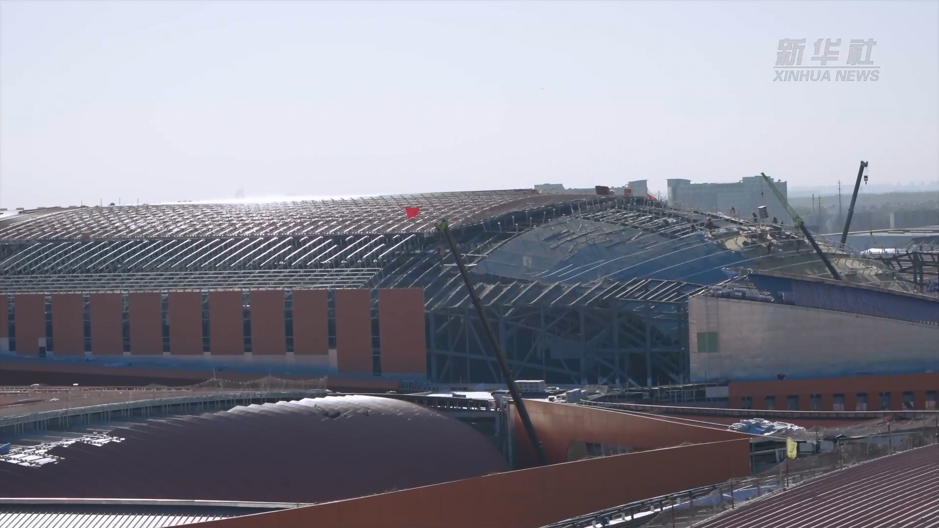 北京新国展二期项目施工进入新阶段 预计年底前竣工