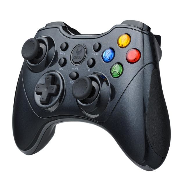 智能无线 雷柏v600s无线振动游戏手柄2020版上市