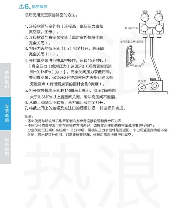 冷俊星空调说明书图片