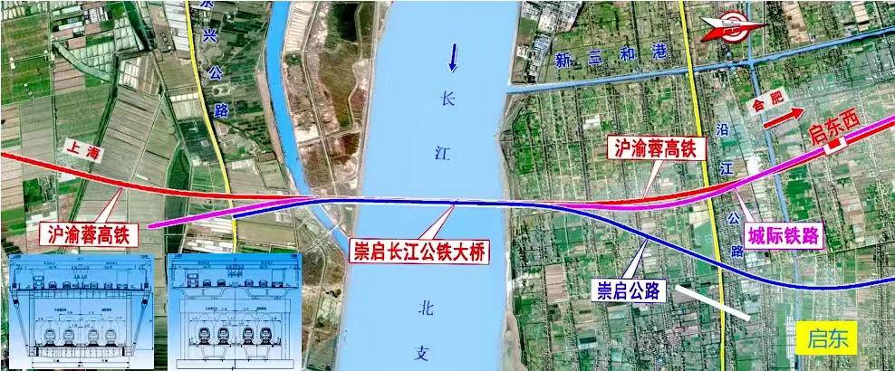 沪崇启铁路图片