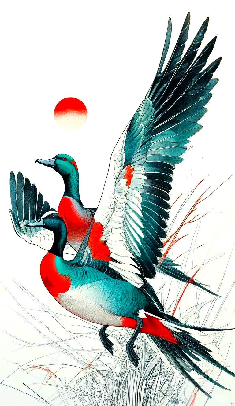 山海经中的比翼鸟:一种独特的神话神兽