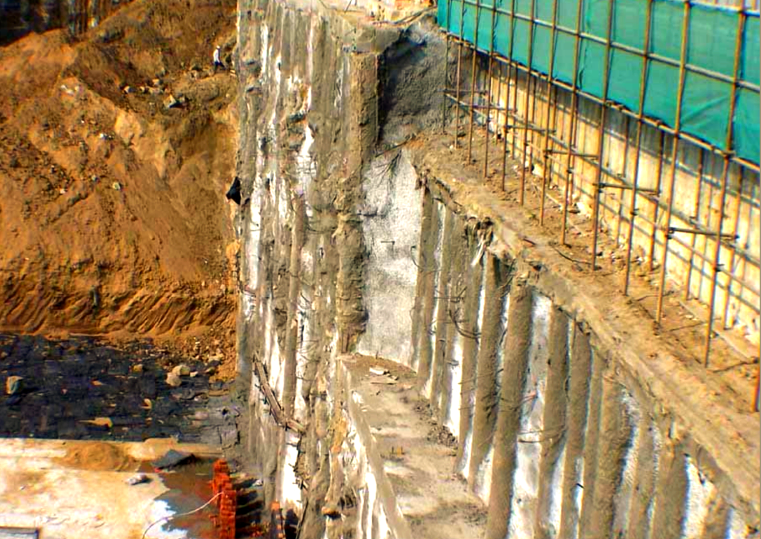 钢筋砼灌注桩的排列,通常根据具体工程需求和现场条件进行设计