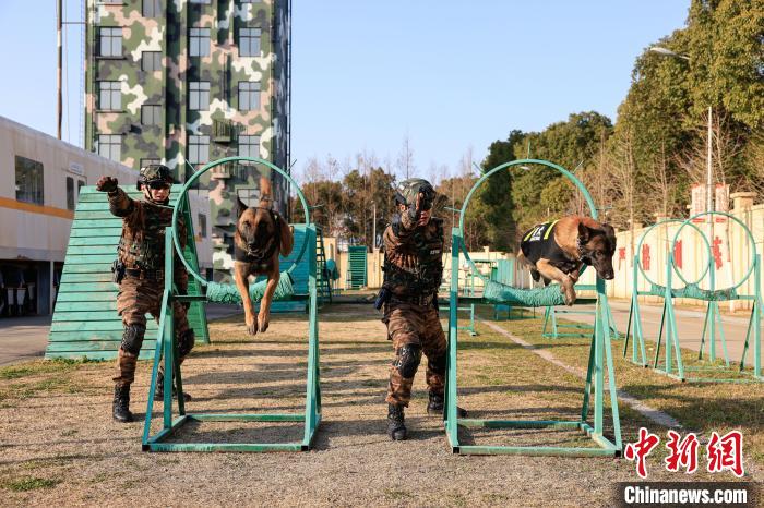 武警上海总队拉开新年度训练序幕