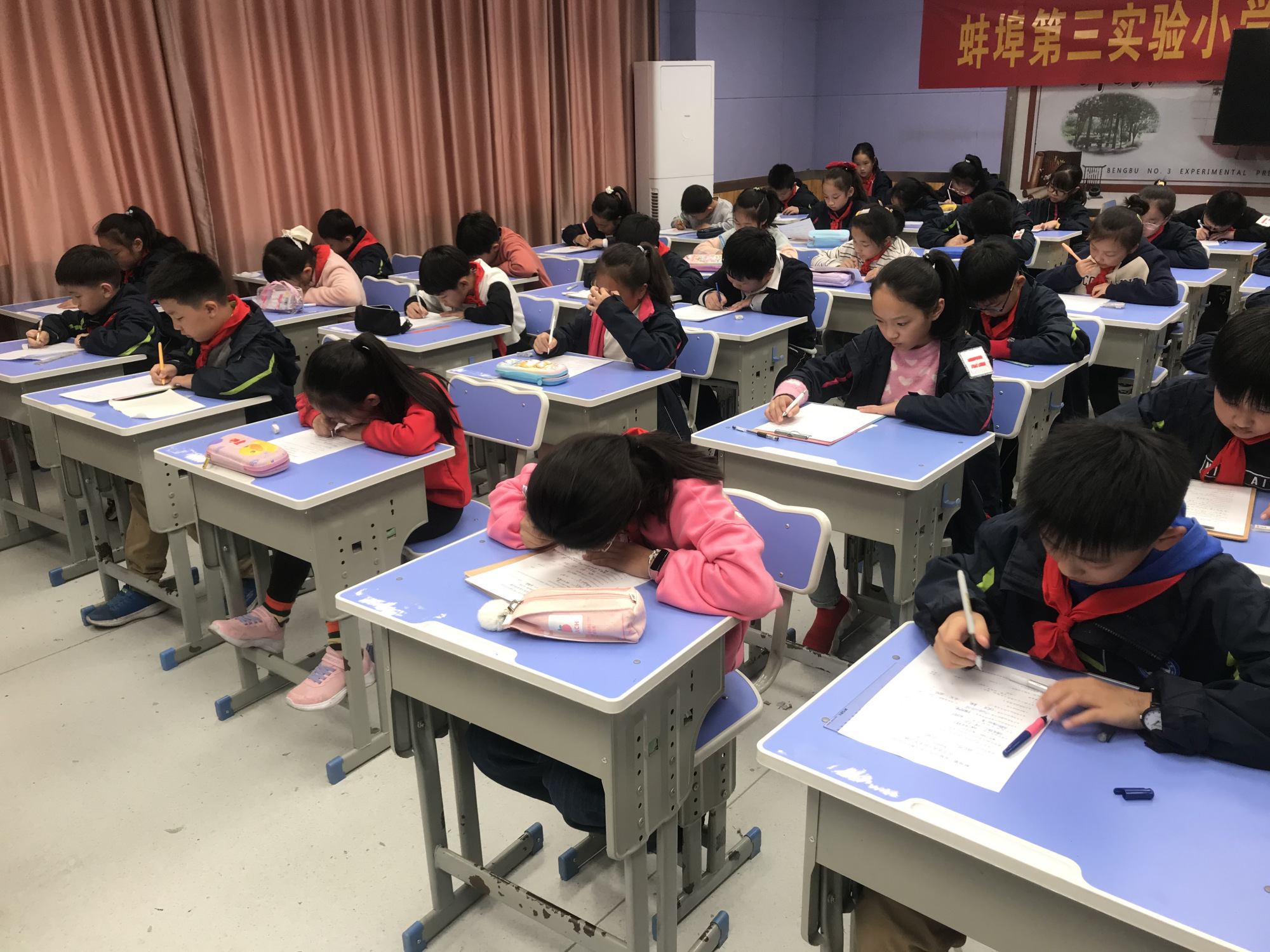 强国有我勇担当,安徽蚌埠第三实验小学举行少先队大队委竞选活动