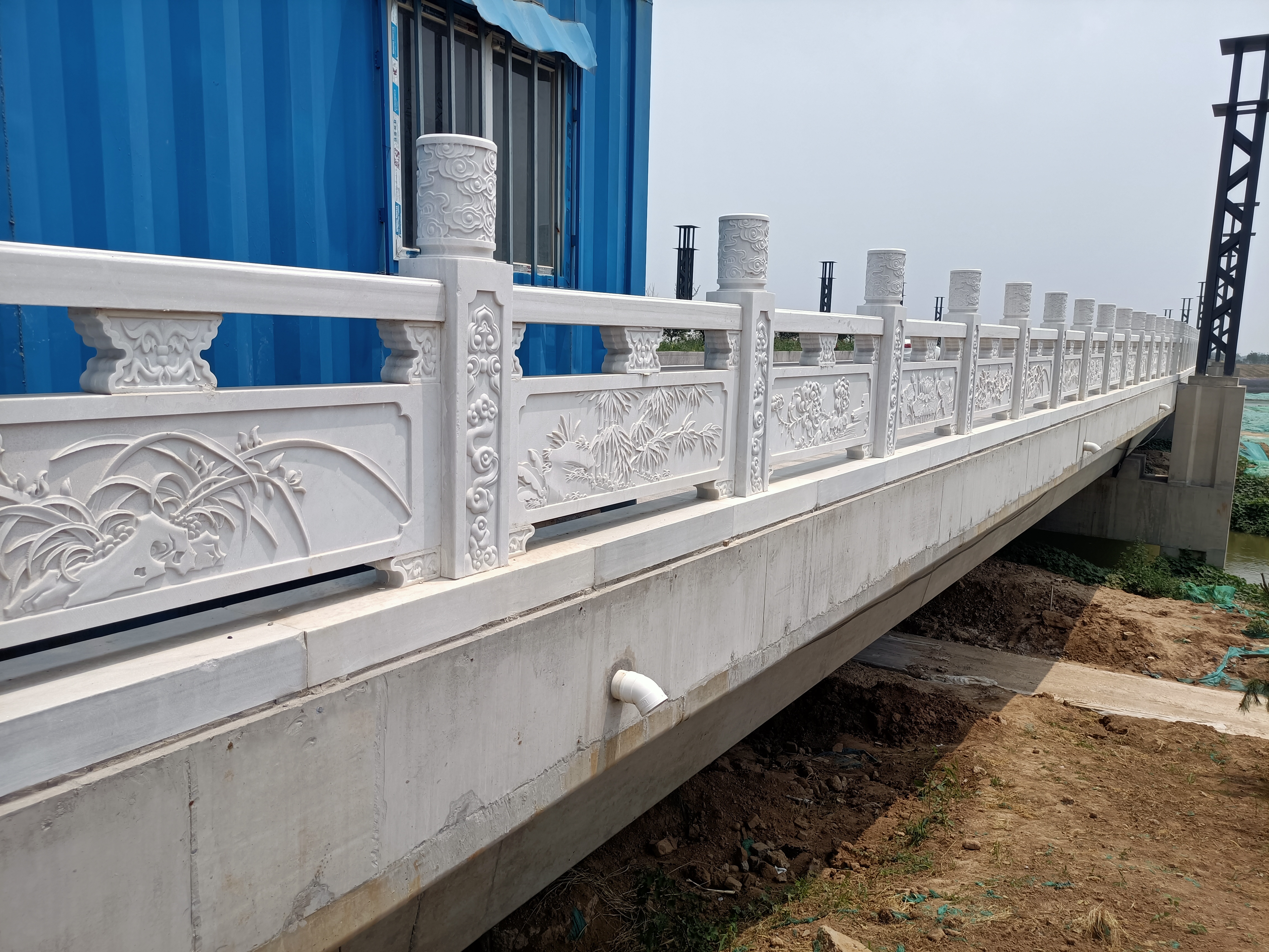 汉白玉石栏杆施工工艺流程介绍