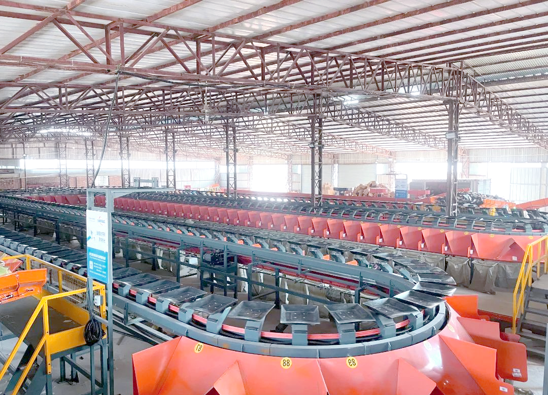 为何环形翻板分拣机在自动化分拣设备中备受青睐?