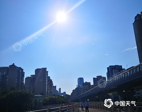 高温雨水齐在线!今明天重庆局地有大到暴雨 最高气温36