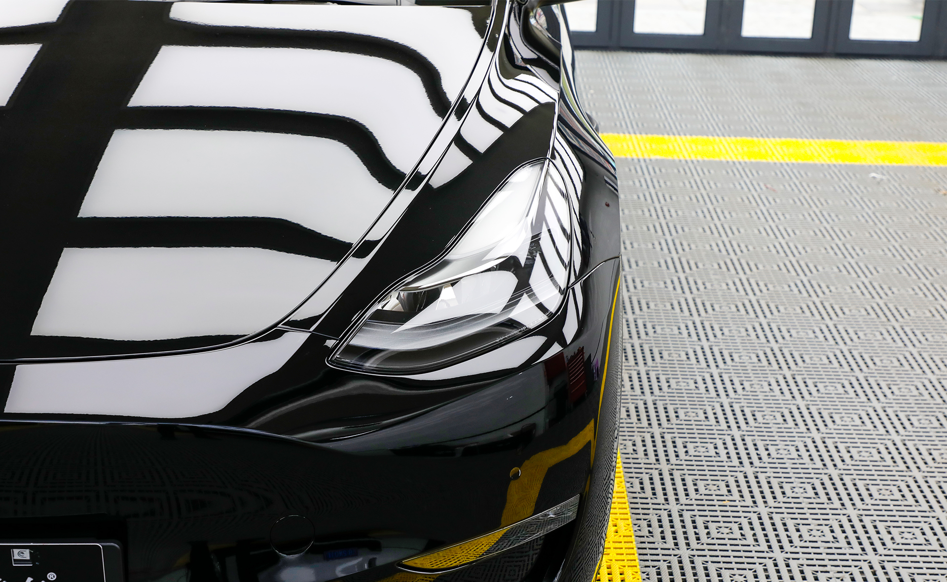 model y 装贴进口tpu隐形车衣图片赏析