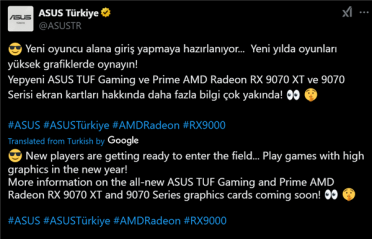 标价超9000元！AMD RX 9070系列马上杀过来！