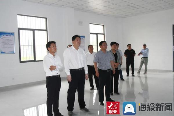 滨州市沾化区委书记袁志勇到泊头镇调研水利建设工作