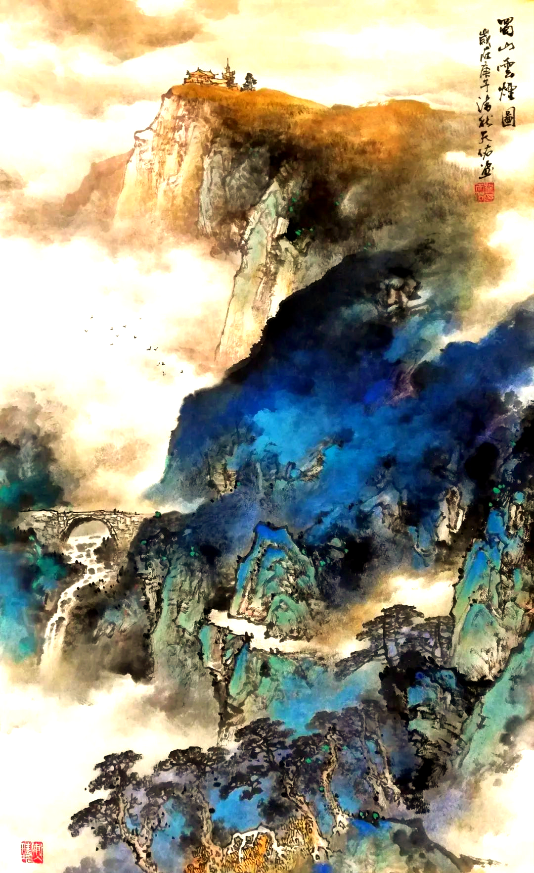 彩墨山水画名家杨天佑:展现自然之美与艺术匠心