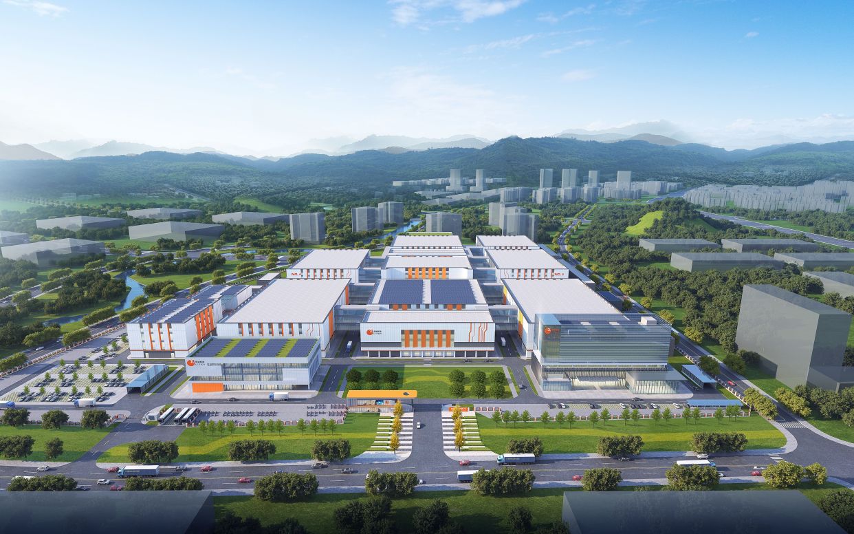 桂林领益智能制造产业园效果图已出 漂亮又大气