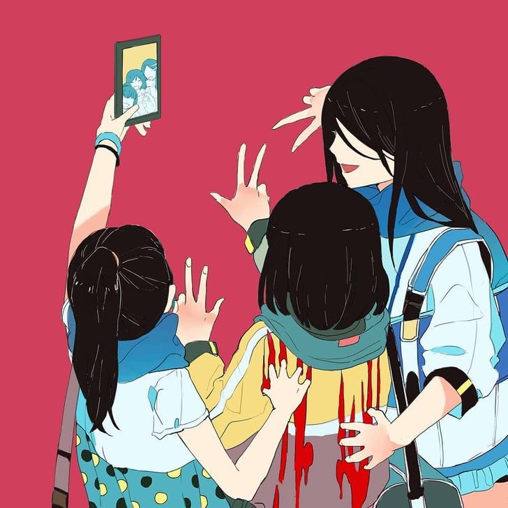 虽然色彩鲜艳,但实则讽刺人性黑暗的7张漫画,真实到令人沉默