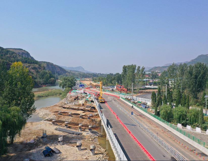 济南省道s103旅游公路柳埠大桥即将旧貌换新颜