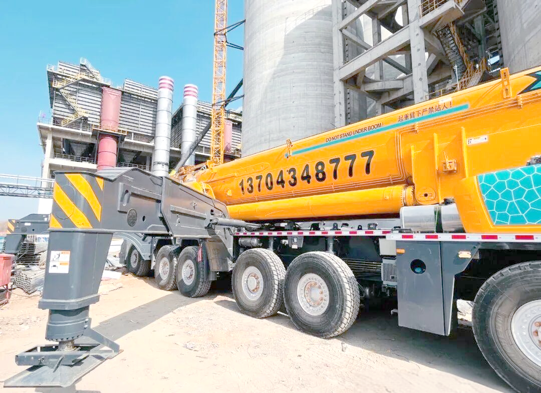 徐工600吨吊车:大型项目中的极限挑战与精彩表现