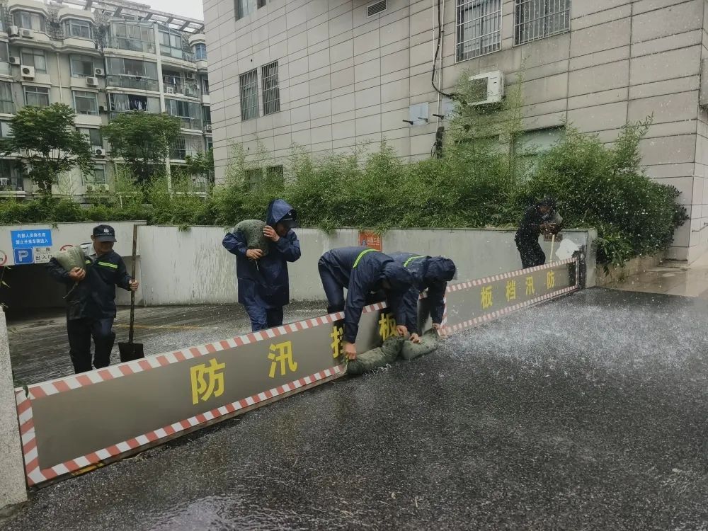 未雨绸缪 主动备战 | 世浩物业开展防汛防台应急演练活动
