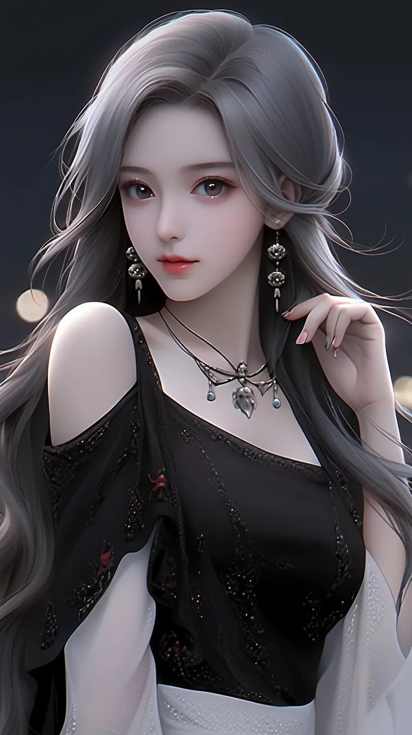 黑暗系女生头像,充满神秘感