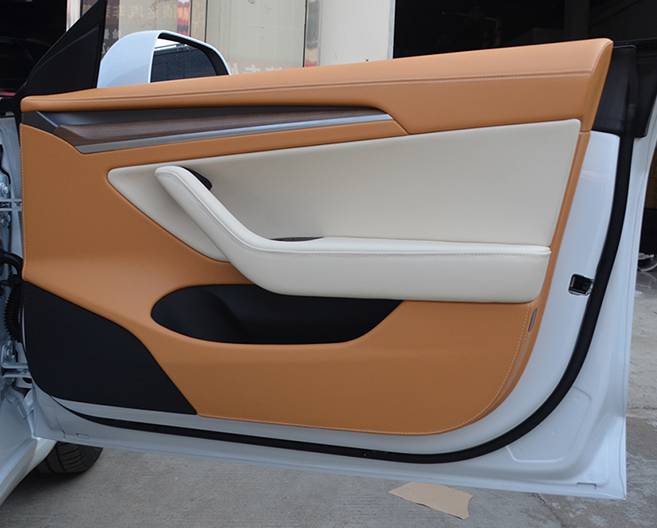 汽车门板老化鼓包脱胶内饰翻新改装案例