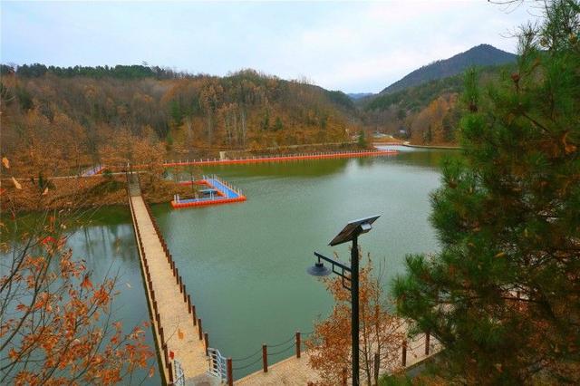 冬日抚龙湖看湖光山色