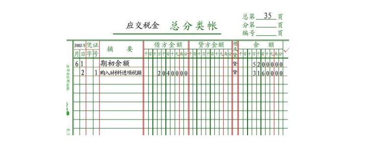 应交税金是什么科目