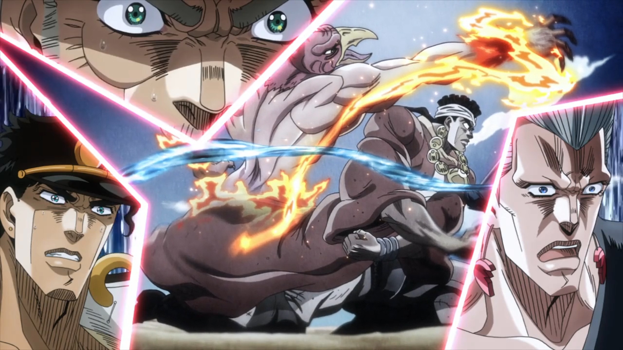 jojo:盖布神一战宣告与九荣神的战斗拉开了序幕