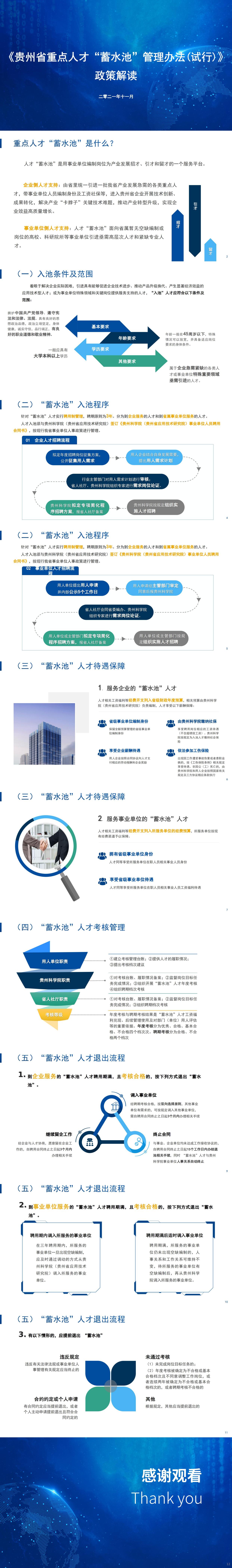 《贵州省重点人才"蓄水池"管理办法(试行)》政策解读