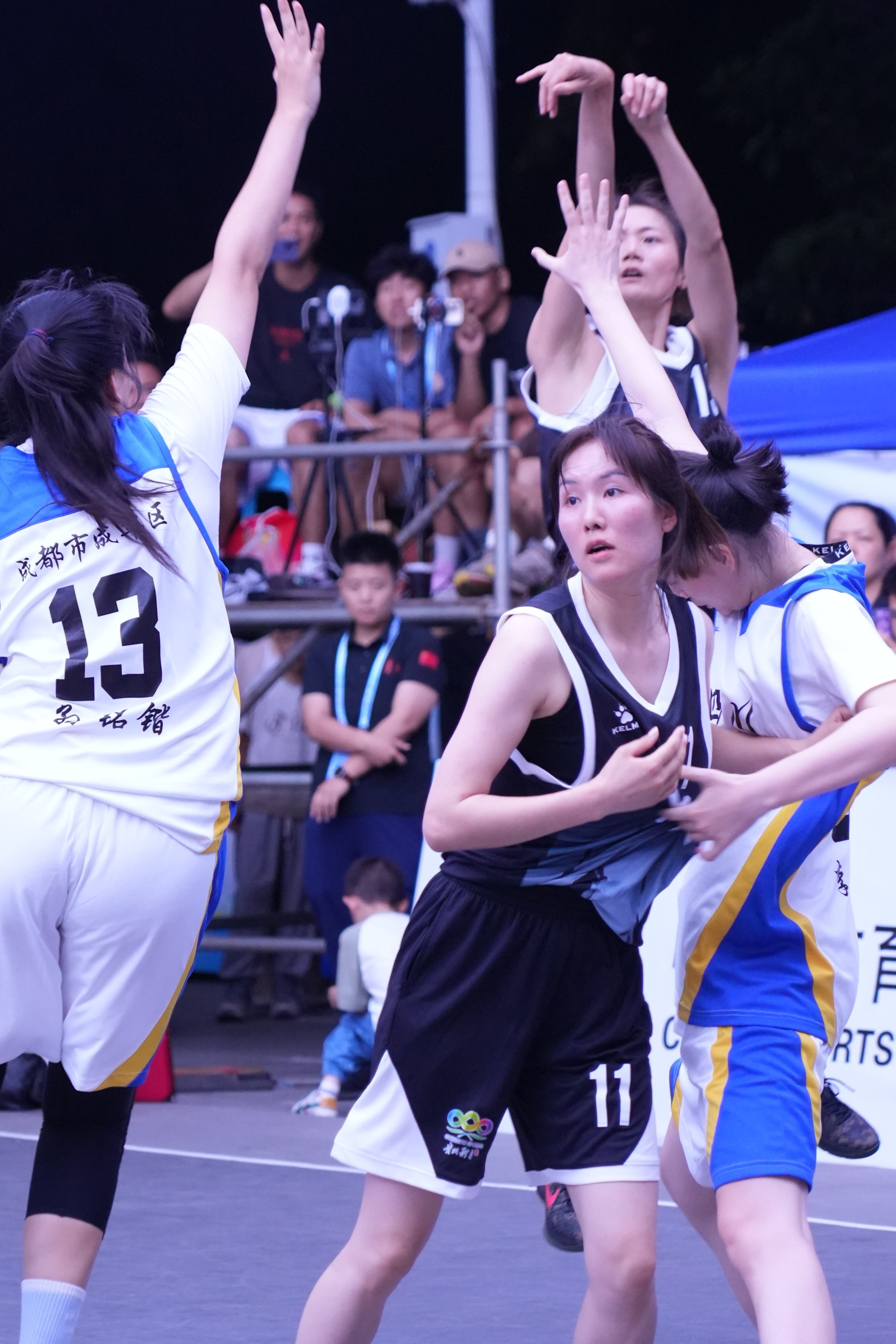 女子三人制篮球激战,贵州逆转比分夺得亚军