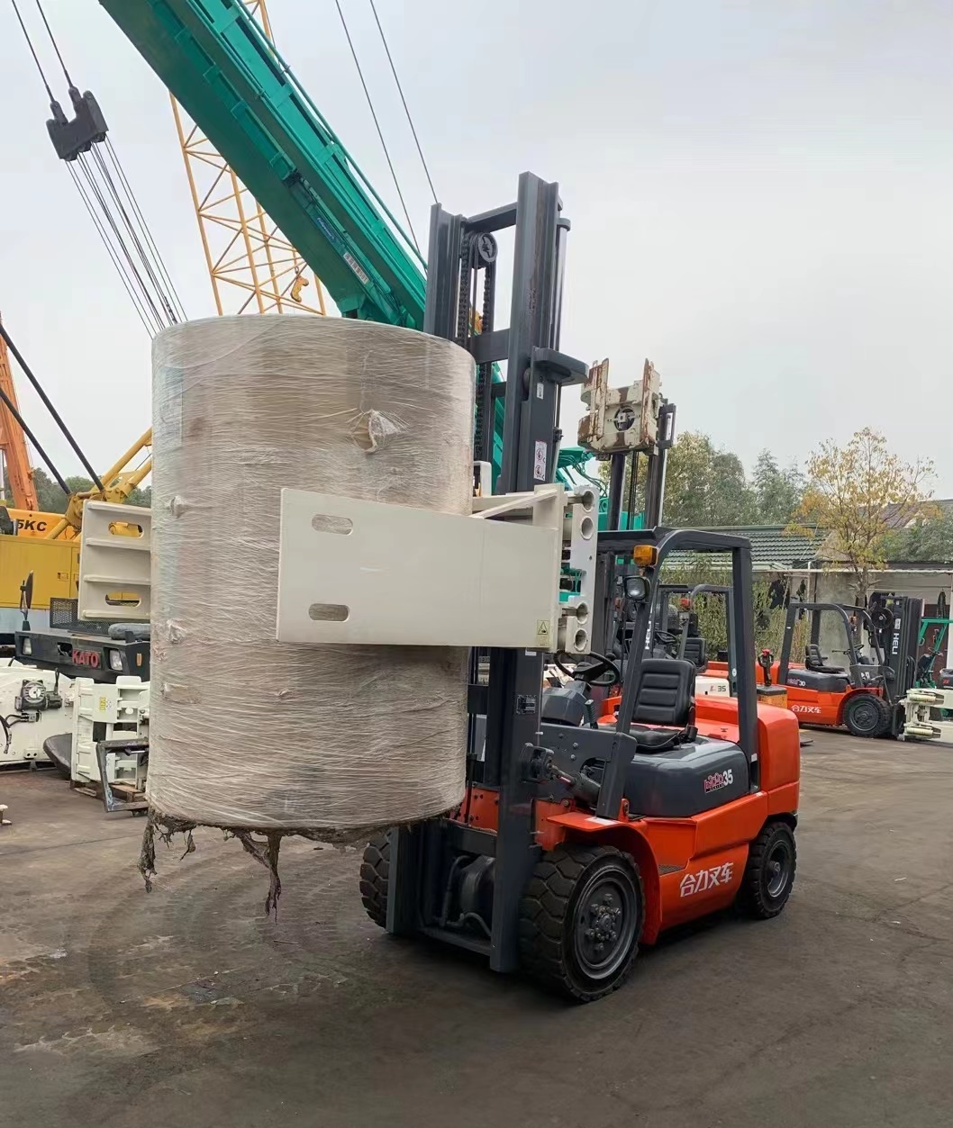 抱夹叉车厂家,二手抱夹叉车价格-上海长富