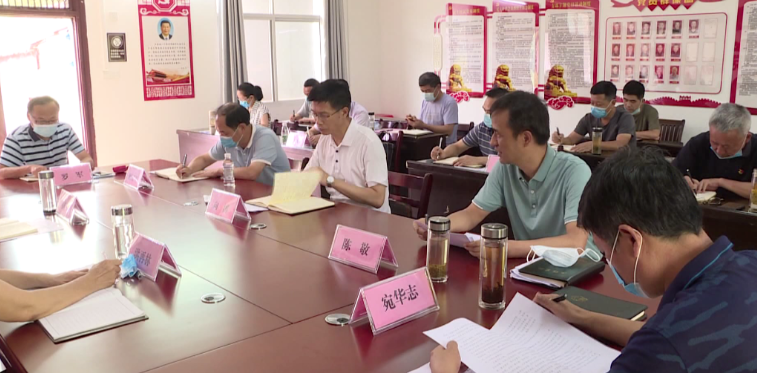 洪再林,马艳舟到北部山区检查指导防汛抗旱工作